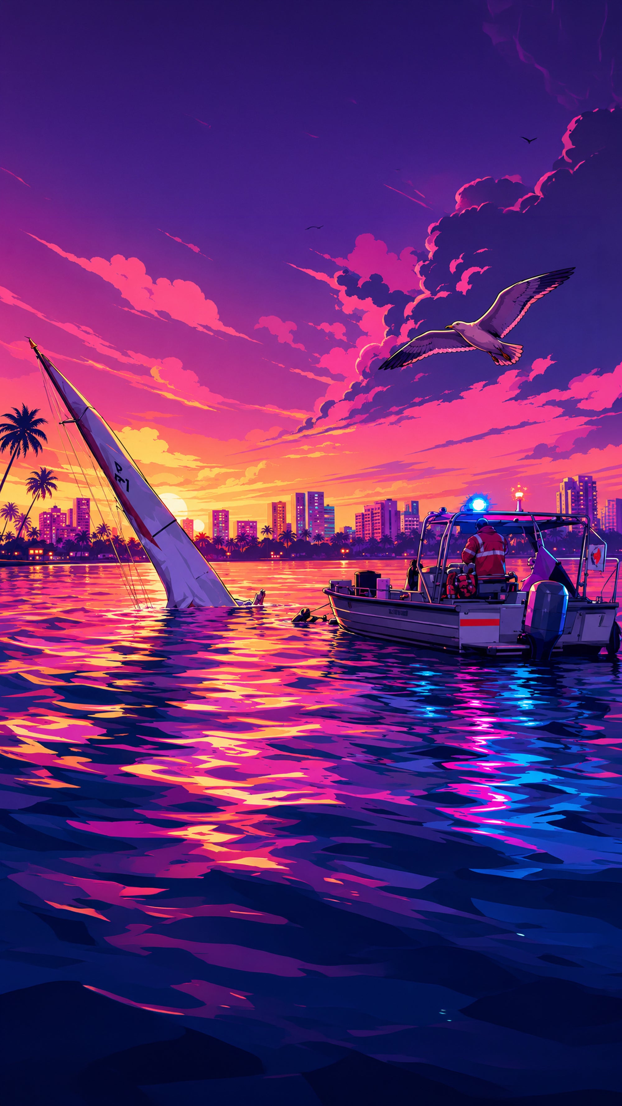Wallpaper Segelboot